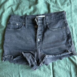 MADEWELL Button Fly Jorts